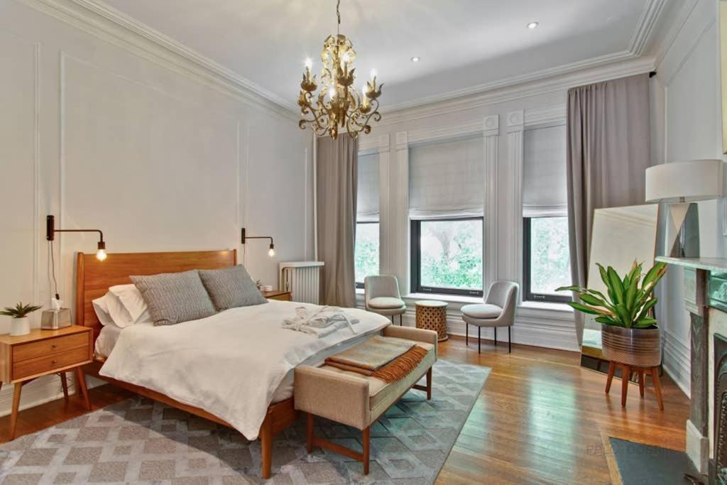 Historic Luxury Townhouse In Downtown Chicagoヴィラ エクステリア 写真