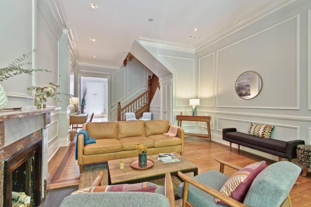 Historic Luxury Townhouse In Downtown Chicagoヴィラ エクステリア 写真