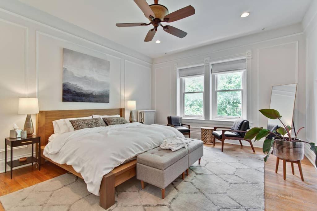 Historic Luxury Townhouse In Downtown Chicagoヴィラ エクステリア 写真