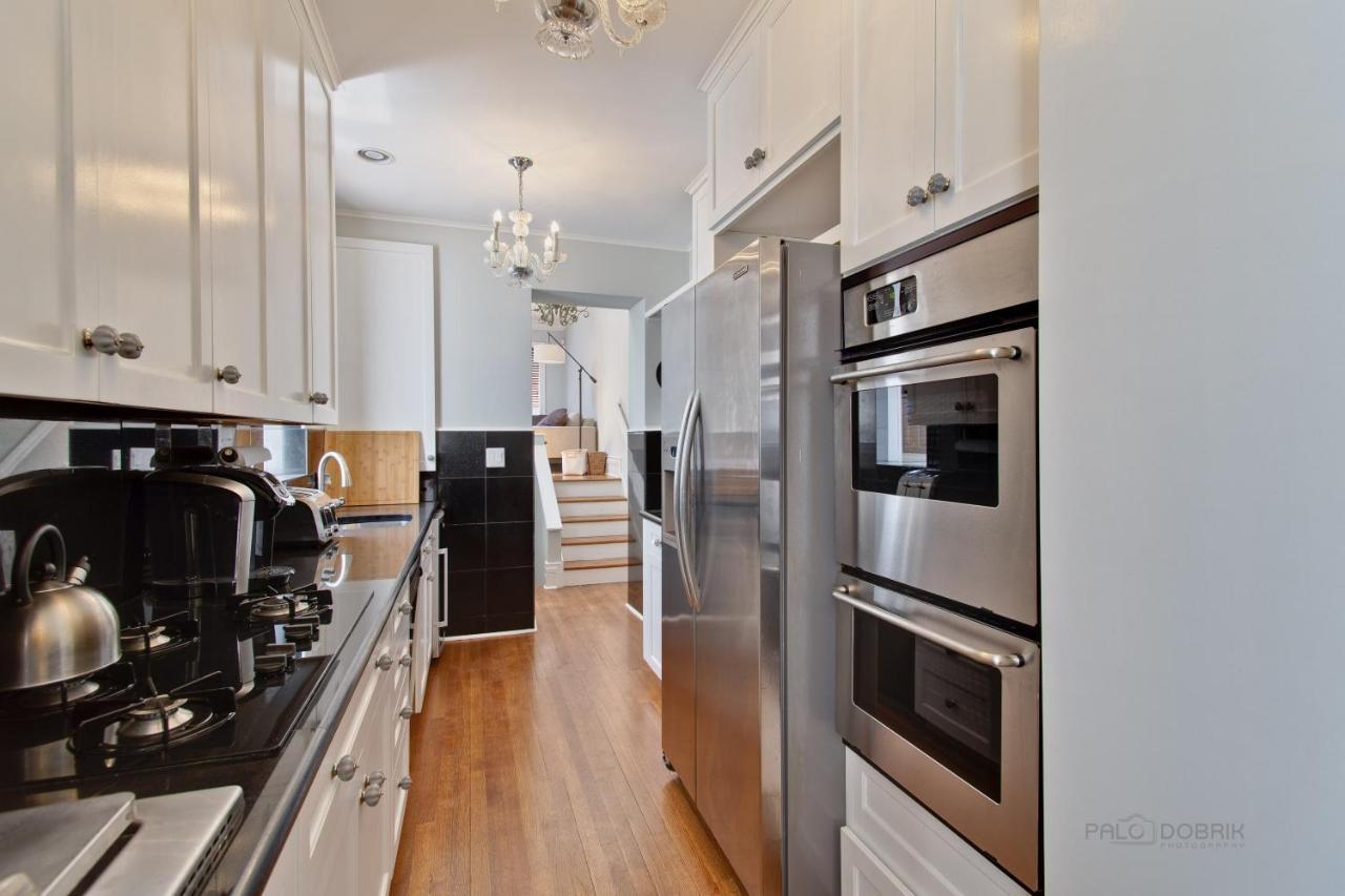 Historic Luxury Townhouse In Downtown Chicagoヴィラ エクステリア 写真