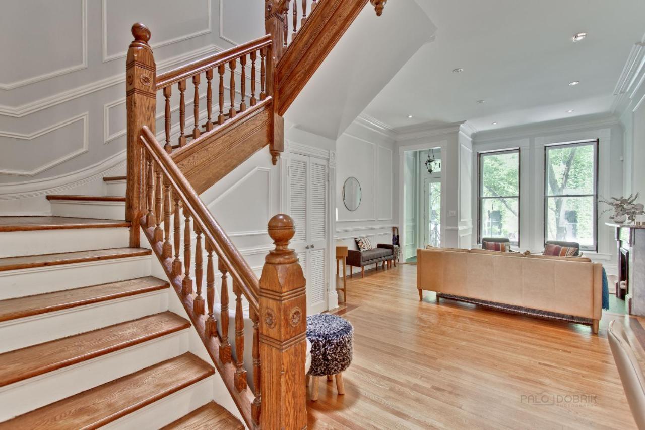 Historic Luxury Townhouse In Downtown Chicagoヴィラ エクステリア 写真